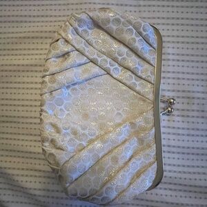 Elegant White Clutch Bag